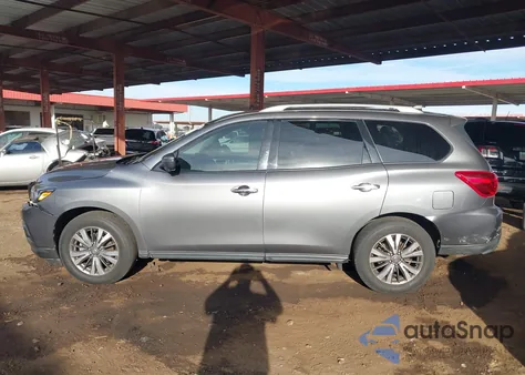 2019 Nissan Pathfinder Sl z USA, uszkodzony, nr VIN 5N1DR2MM4KC606320